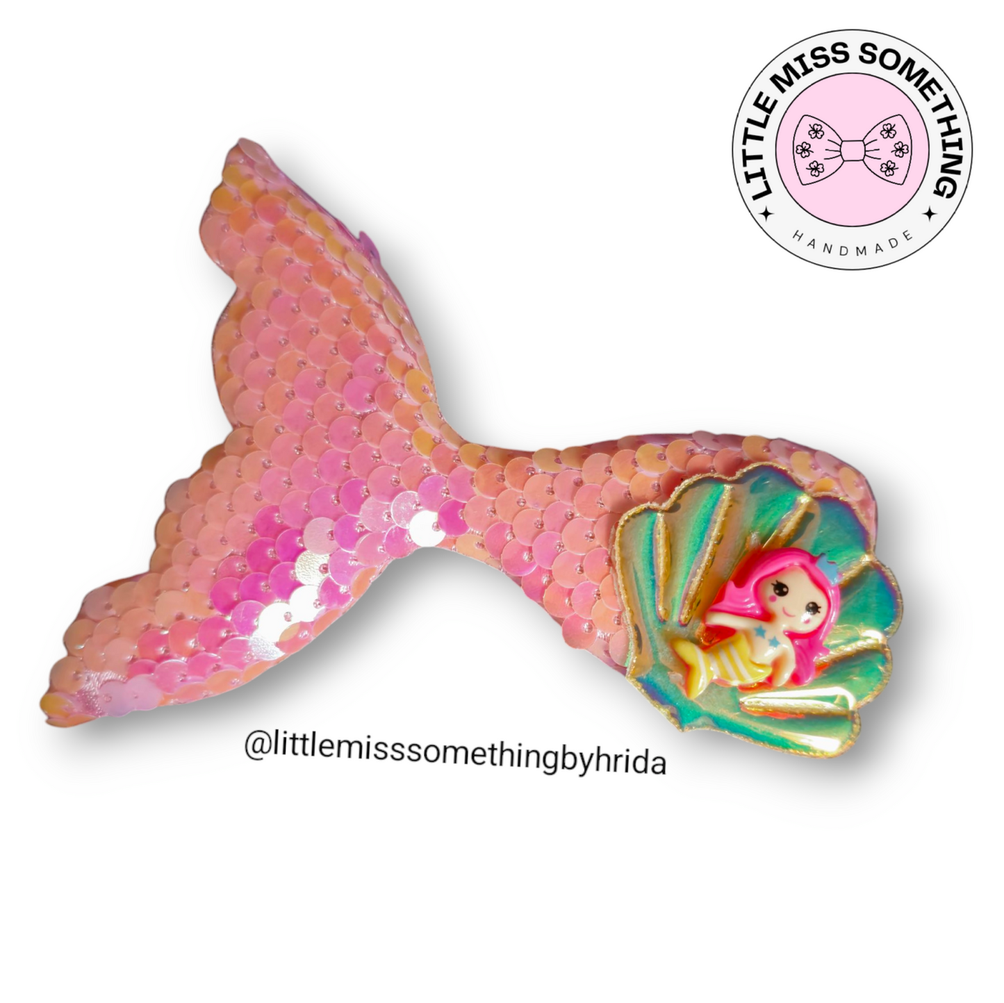 Sequin Mermaid Bow