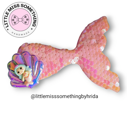 Sequin Mermaid Bow